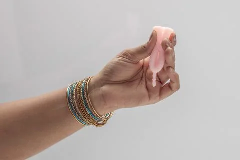 Menstrualcup Stock Photos