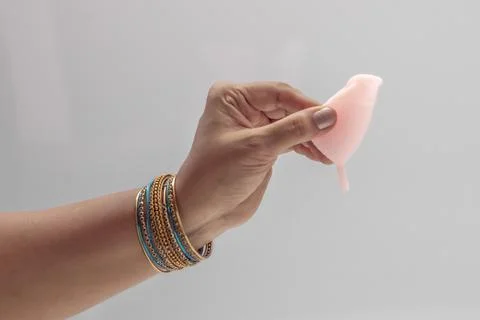 Menstrualcup Stock Photos