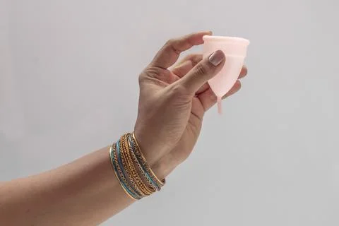 Menstrualcup Stock Photos