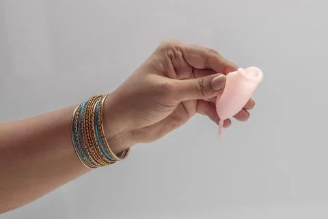Menstrualcup Stock Photos