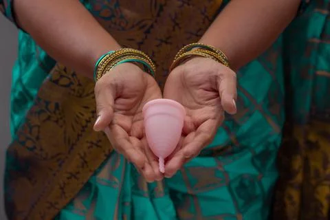 Menstrualcup Stock Photos