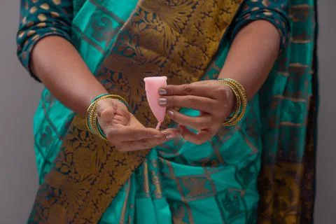 Menstrualcup Stock Photos