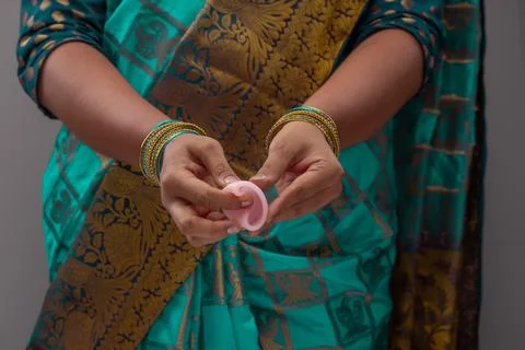 Menstrualcup Stock Photos