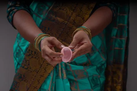 Menstrualcup Stock Photos