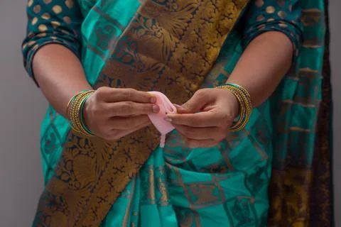 Menstrualcup Stock Photos