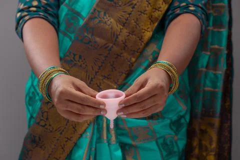 Menstrualcup Stock Photos