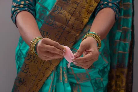 Menstrualcup Stock Photos