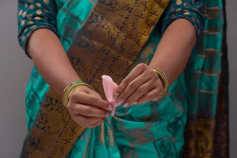 Menstrualcup Stock Photos