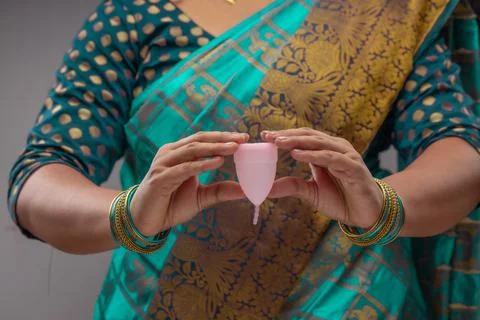 Menstrualcup Stock Photos