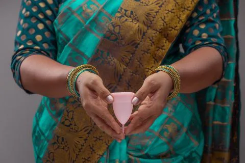 Menstrualcup Stock Photos