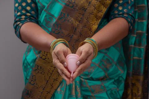 Menstrualcup Stock Photos