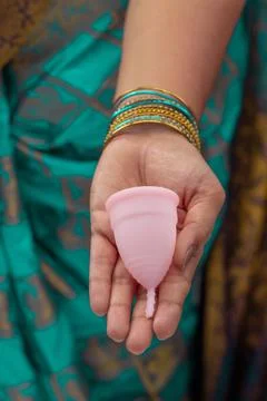Menstrualcup Stock Photos