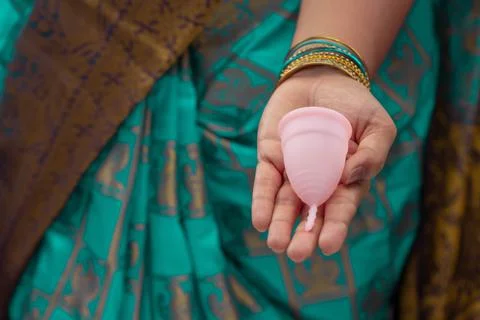 Menstrualcup Stock Photos