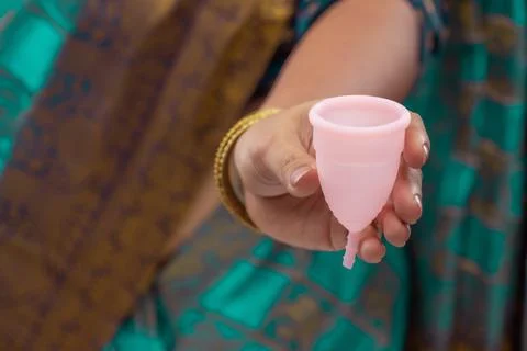 Menstrualcup Stock Photos