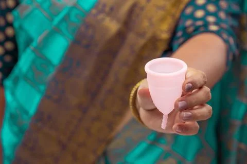Menstrualcup Stock Photos