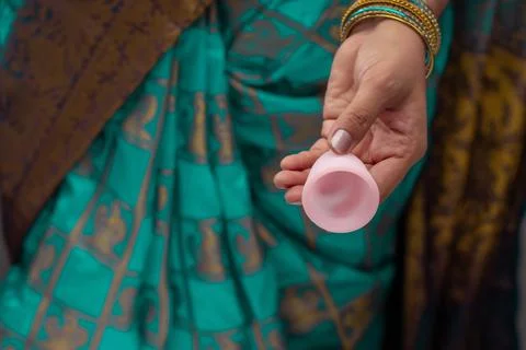 Menstrualcup Stock Photos