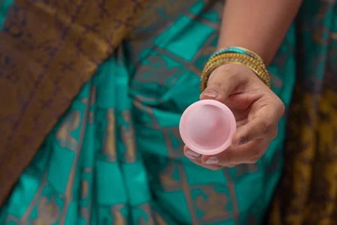 Menstrualcup Stock Photos