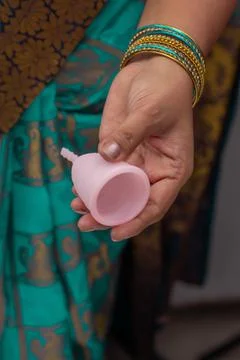 Menstrualcup Stock Photos