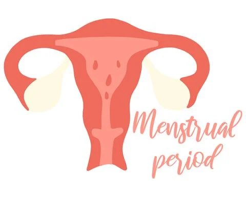 Menstruation period. Stock Illustration