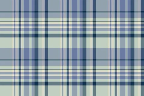 Menswear check vector seamless, easter background plaid fabric. Overlayed t.. Stock Illustration