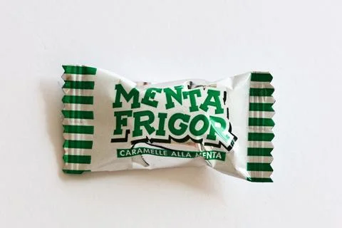Menta Frigor mint candy by Perfetti Van Melle Stock Photos