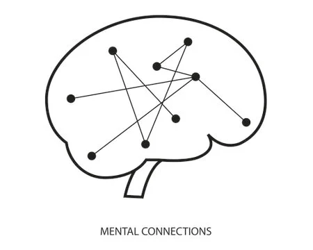 Mental Connections Stock Illustration