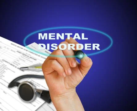 Mental disorder Stock Illustration