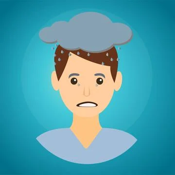 Mental disorder Stock Illustration
