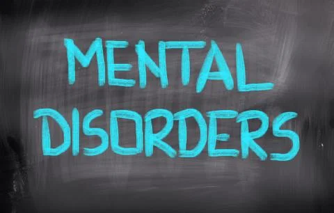 Mental disorders concept Illustrazione stock