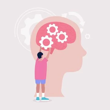 Mental health concept Stock Illustration