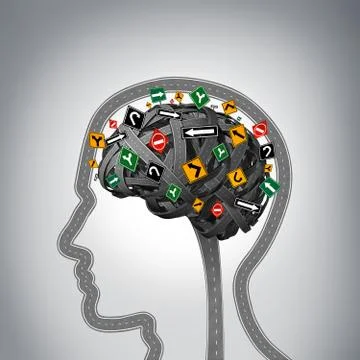 Mental stress Stock Illustration