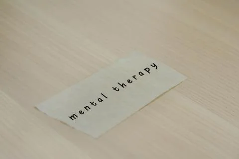 Mental therapy concept. Stock Photos