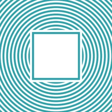 Menthol stripes pattern background with text box design 库存插图