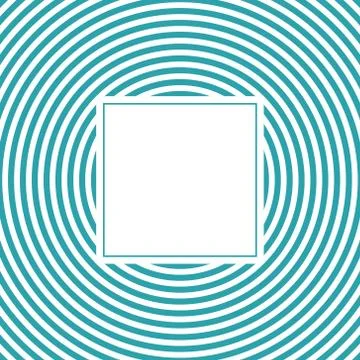 Menthol stripes pattern background with text box design 库存插图