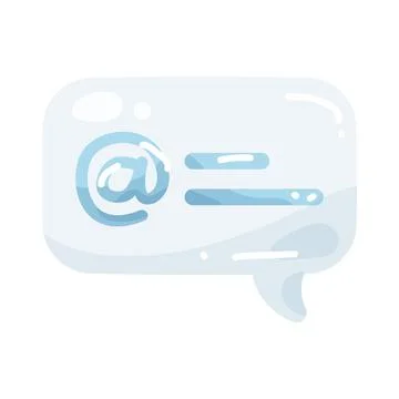 Mention user Stock Illustration