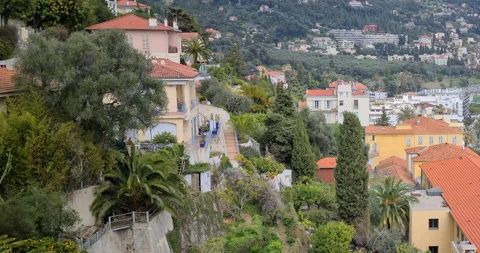 Menton Between Sea And Mountain Stock-Footage 151069662