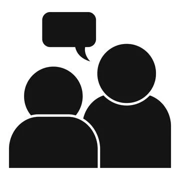 Mentor business icon simple vector. Training career イラスト素材