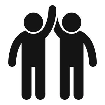 Mentor icon simple vector. Training career Stock Illustration