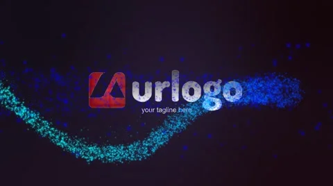 Mentor Particles Energy Logo Stock After Effects