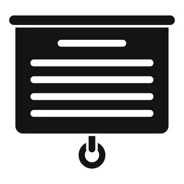 Mentor success icon simple vector. Training career Stock Illustration