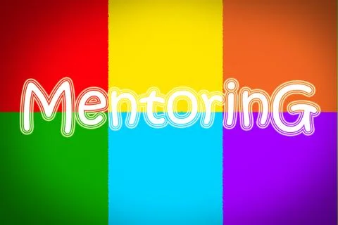 Mentoring concept Stock Illustration