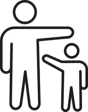 Mentoring icon Stock Illustration