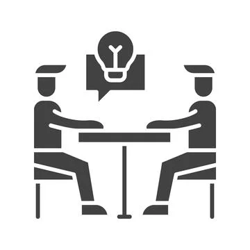Mentoring icon vector image. Stock Illustration