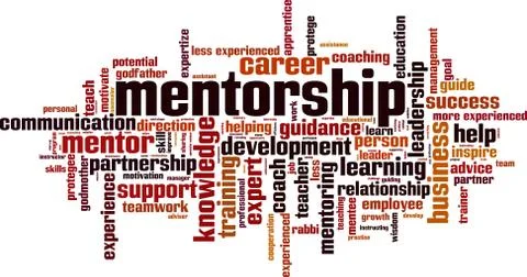 Mentorship word cloud イラスト素材