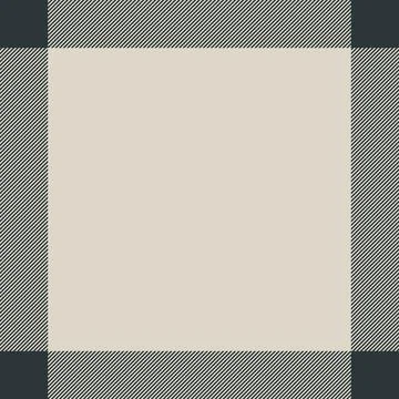 Menu background fabric check, 40s vector textile texture. Warp seamless tar.. Stock Illustration