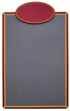 Menu blackboard Stock Photos