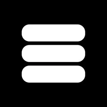 Menu Button Icon Illustration design Stock Illustration