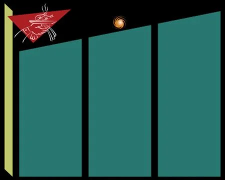 Menu Card Design Template Stock Illustration