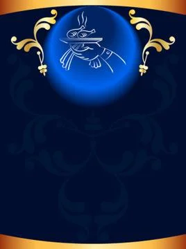 Menu Card Design Template Stock Illustration