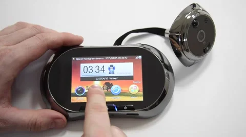 Menu control video intercom 動画素材 55536868